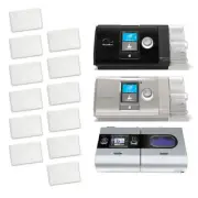 ResMed Fits S9-S10 Disposable Hypo Allergenic CPAP Filters Sleep Apnea - 12-PACK
