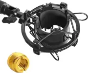 YOUSHARES AT2020 Shock Mount, Microphone Shock Mount Reduces Vibration Noise for