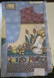 3 Vest Fabric Panels,Cut & Sew Yourself:Americana,Fence Friends,Bears & Hares
