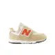 NEW BALANCE 小童鞋 中性 米橘色 休閒 舒適 NW574HBOW Sneakers542