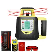 Maxiline Dual Grade Digital Self Leveling Rotating Rotary Laser Level + Digital Receiver FRE208