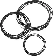 GLSTOY Cassette Deck Belts 20 Pack Square Drive Belts for Tape Recorder 1mm Thickness