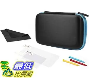 [8美國直購] 收納包 Amazonbasics Carrying Case for New Nintendo 2DS XL With 3 Stylus Pens And 2 Screen Protectors