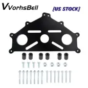 For LS LT For Duramax BBC SBC Heavy Duty Engine Safe Stand Adapter Plate Black