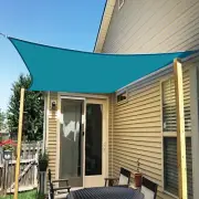 Ifenceview Turquoise (Green) 9'x9'-9'x36' Rectangle Sun Shade Sail Patio Awning
