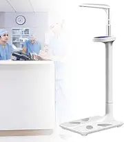 Professional Doctor Office Medical Scale，Retractable Medical Body Weight Scale ，Four-Point Sensor Ultrasonic Height and Weight Scale ，BMI Body Fat Measurement Device