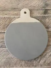 Ceramic Serving Platter/Board - Grey / Cheeseboard / Bread Etc