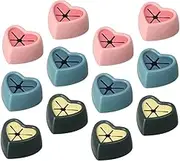 Luxshiny 12Pcs Self Adhesive Towel Plugs for Bathroom Kitchen Heat Resistant Storage Hooks for Towels Rags Easy to Install Space Saving for Home Use