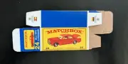 Matchbox #24 Rolls Royce Silver Shadow Blue ‘64-‘69 Type E Repro Box