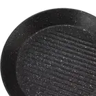 Round Frying Pan Universal Nonstick Flat Bottom Iron Grill Pan For Meat AU