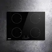 Devanti Electric Induction Cooktop 70Cm Ceramic 4 Zones Stove Cook Top Hot Plate