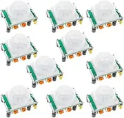 10Pcs HC-SR501 Human Infrared Sensor Module PIR IR Body Motion Detector Module Pyroelectric Switch DC4.5-20V