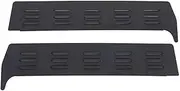 Alloy Car Rear Door Window Vent Louver Window Air Vents Ventilation Grille Compatible For Kia Soul 2009-2013 Car Accessories