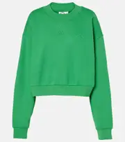 [The Upside] The Upside Drifter Dominique cotton fleece sweatshirt AU 14 green