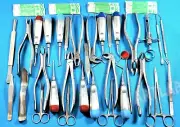 GERMAN 72 Oral Dental Surgery Extraction Extracting Elevators Forceps Instrument