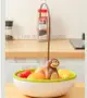 ❀樂天優選好物❀可愛小猴子果盤水果盤 果盤盆客廳家用掛香蕉架子【極有家】