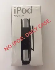 APPLE Soft Nylon Carrying Case Belt Clip for iPod 4th Generation (M9129G/A) READ