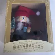 World Market 2022 Limited Edition Nutcracker Lumberjack Santa With Ornament.