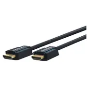 Clicktronic Male HDMI 1.4 For TV Monitor/Laptop Cable Connector 12.5m Black