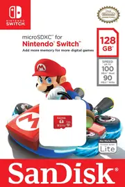 SanDisk 128GB Nintendo Licensed Micro SD