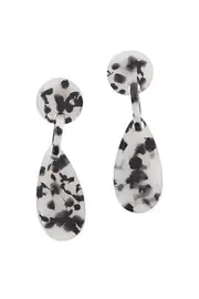 Dalmation Earrings--NAU-A3910-CH-20
