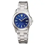 【CASIO】卡西歐 典雅新貴時尚腕錶-羅馬藍 LTP-1215A-2A2 台灣卡西歐保固一年
