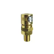 SP Tools Scorpion 1/4" Male Thread Carded Coupler - Jamec Style Fitting Brass