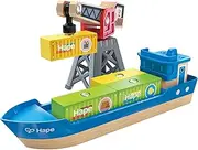 Hape - Frachtschiff und Hafenkran