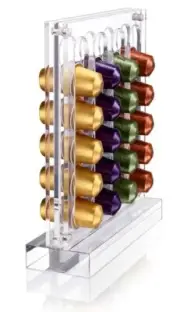 Nespresso Versilo View Collection Coffee Pod Capsule Dispenser NEW