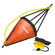 Drift Sock with Dump Line and Harness Buoy,Ocean Anglers Fishing Drift Anchor