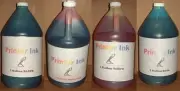 4 gallons printer ink refill any printer black cyan magenta yellow Lexmark Epson
