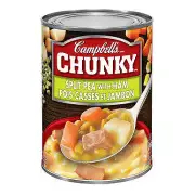 Campbell's Chunky Split Pea with Ham Soup, 540mL/18.3 oz