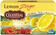 100% Natural Lemon Zinger Herbal Tea 20 Ct