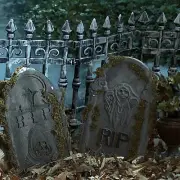 Graveyard Fence Set of 2