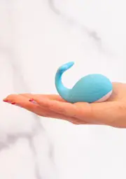 [Emojibator] Doris Love Egg Whale Remote Control Vibrator