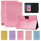 For Kindle Fire HD10 2021 HD 8 Fire 7 Glitter PU Leather Flip Wallet Stand Case