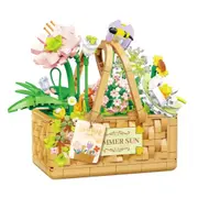 Summer Sunshine Flower Basket