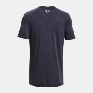 【UNDER ARMOUR】UA Project Rock短T-Shirt 男 短袖上衣 水洗灰(1361733-558)