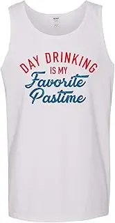 [UGP Campus Apparel] Day Drinking is My Favorite Pastime - Funny Drinking Tank TOP