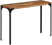 Console Table 110x35x76 cm Solid Wood Reclaimed,End Tables 11.35KG-376706