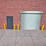 Shop Doors Model Set Silver 1/24 Scale Diorama Garage Accessory