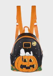 [Loungefly] Peanuts Great Pumpkin Snoopy Mini Backpack