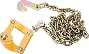 Leefasy Fence Stretcher Tensioner Chain Strainer,Heavy Duty Fence Puller Repair Tool for Cattle Barn Farm Fencing Repair