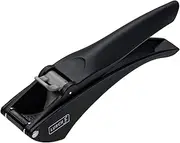 [Lurch] Garlic Press (Pack Hälte or Ungesc Hälte Garlic Cloves, Plastic, Black, 6.5 x 12 x 25 cm