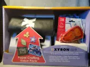 NEW Xyron Model 510 Sticker Lamination Label Magnet Machine Cartridge Bundle