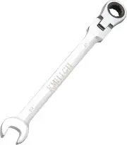 10mm Flexible Ratchet Wrench, Chrome Vanadium Steel Gear Reversible...