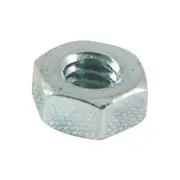 5/32 Zinc Hex Nuts (100 Pack)