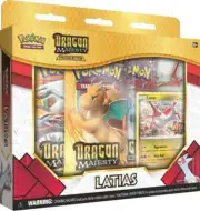 POKEMON DRAGON MAJESTY PIN COLLECTION LATIAS New *Factory Sealed*