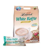 Luwak White Koffie Less Sugar Low Acid Coffee | 4 Pack @ 36 Sachets