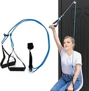 Shoulder Pulley Over The Door Physical Therapy System, Exercise Pulley for Physical Therapy, Alleviate Shoulder Pain and Facilitate Recovery from Surgery (Big door anchor - blue)